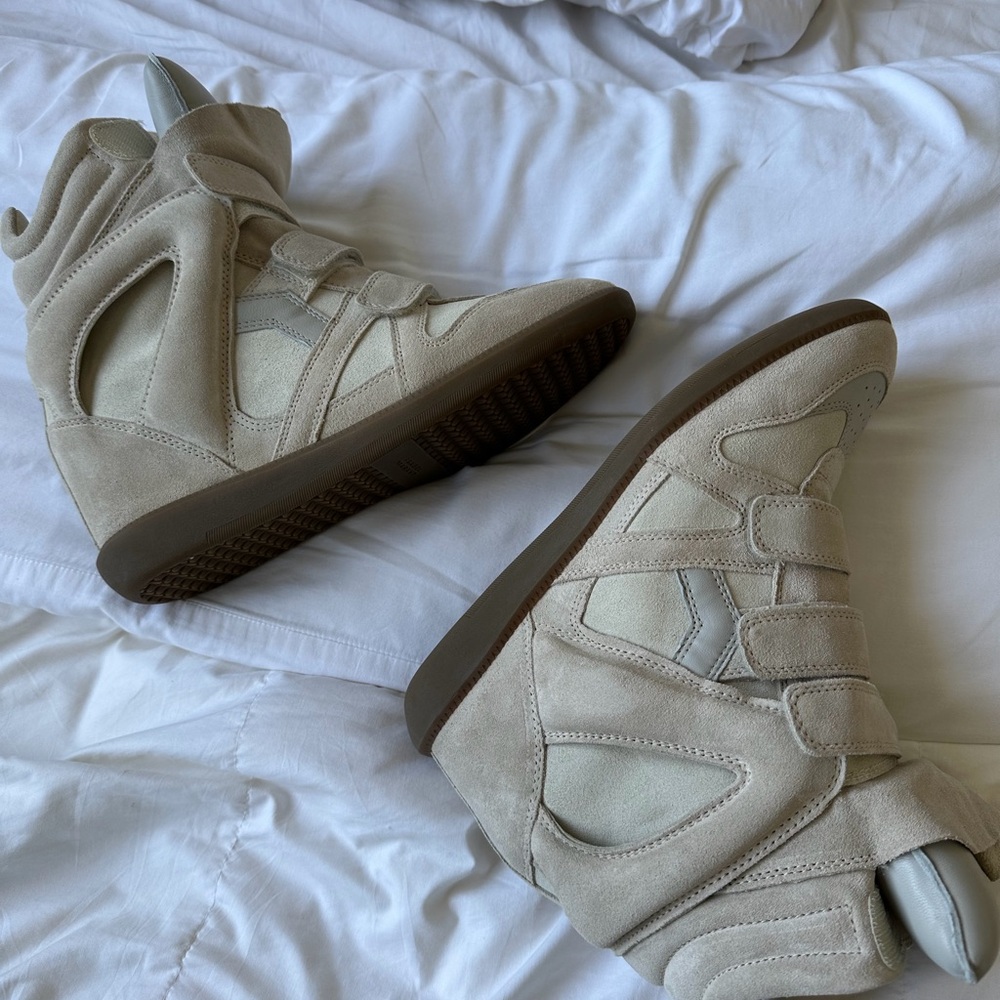 isabel marant bekett wedge sneaker